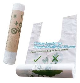 ok compost home certified custom wholesale PLA based biodegradable compostable vegetable fruit plastic produce bag on