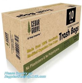 EN13432 BPI OK compost home ASTM D6400 certificates cheap compostable 100% biodegradable fruits bag, vegetable fruit rol