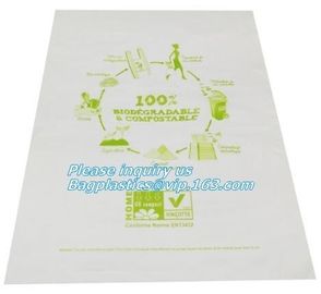 compost die cut bag PE plastic store handle shopping bag with customed printing, die cut handle plastic bag,plastic die