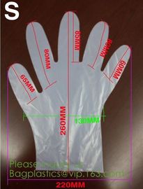 OEM cheap biodegradable kitchen disposable gloves with EN13432 BPI OK compost home ASTM D6400,eco friendly products