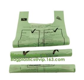 manufacturer biodegradable compostable cornstarch garbage bags,Biodegradable Compost Film Bag,Compostable disposable bio