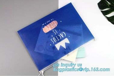 PE/PVC/PP slider zipper for bag/t-shirt bag slider zipper bags, zipper top clothes packaging PP LDPE plastic slider bag