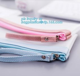 Fashion zipper TPU pencil bag, fashion printed school bag pencil cases, Pen Box Travel Storage Pouch Kids Gift School St