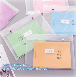 PP plastic clear file folder manufacturer, file document wallet folder with custom design, PP Suspension Hanging File Fo