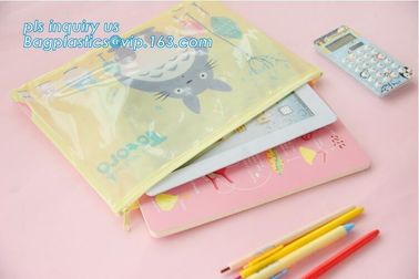 Slider zipper bags plastic bags with zipper, slider zipper PP bikini packaging bag, pencil packing slider zipper pvc pla