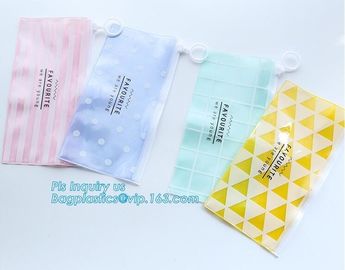 Pencil Case Cosmetic Bag Stationery Material School Supplies pencil box pen bag, pencil case soft stationery canvas penc