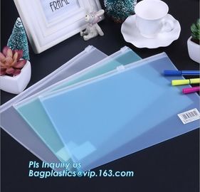 waterproof vinyl clear plastic zipper garment bag, clear vinyl a3 / a4 / a5 plastic pvc mesh zipper bag, Personal Care P