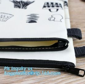 pp file folder plastic pockets document bag, A4 mesh folder zipper pocket document bag, Document Bag with Zipper Storage