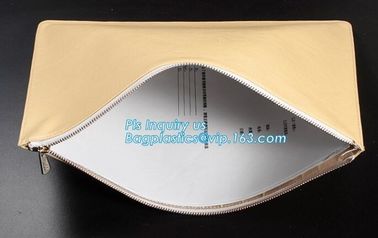 PU Pencil Bag Stationery Storage Organizer Bag Boys pink Girls Pencil Case For School Supplies, pu leather soft statione