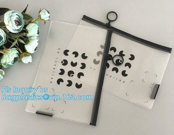 zipper pouch clear vinyl pouch clear slider bags, slider zipper pvc pouch clear vinyl pvc Zip lockk bags, hanger hole/pouc