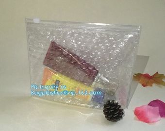 Bubble Zip lockk Bag, Low Price Poly Slider Bubble Bag, Reclosed Black Foil Bubble Zipper Bag, customized Slider bubble ba