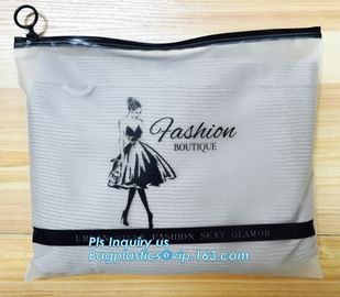 Pouch Slider plastic Zipper Folder PVC Clear cosmetic bag pencil pen packaging bag, storage use ldpe zipper slider bag