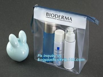 Slider Zip lockk bag with writable panel for easy label, reclosable slider plastic bags, snack plastic cosmetic slider pac