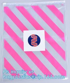 slider bag for underwear packaging slider zipper vinyl bag for clothing, zipper closure pvc slider bag clear size A4 off