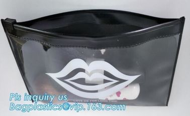 Printed slider Zip lockk plastic resealable clothes zipper bag, Eva Plastic Slider Zipper Clothes Packing Bag With Custom
