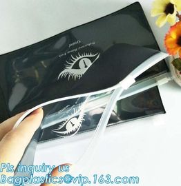 Printed slider Zip lockk plastic resealable clothes zipper bag, Eva Plastic Slider Zipper Clothes Packing Bag With Custom