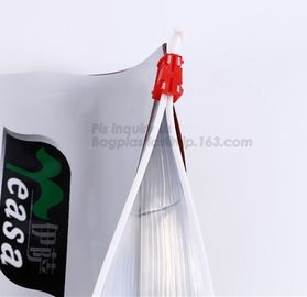 cat litter bags Reclosable Flat Bottom bags Fish Feed Packaging Bag Feed Packaging Bag treat pouch, slider lock zipper