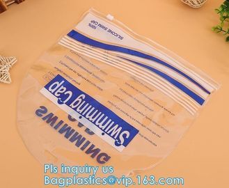 Cosmetic Zip lockk clear bubble bags/Hot sale Slider Zipper Bag, slider hook hanging zipper bag, Slider Zipper PVC Pencil