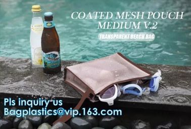 mesh bags, mesh pouch bags, mesh bags, mesh packaging bags, mesh packaging pouch, pvc mesh bags, travel mesh bags, cosme