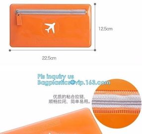 grip slider bags, Stand Up Cosmetic Pouch with Slider Zipper Closure, PVC HEAT SEALED BAG WITH SLIDER ZIPPER