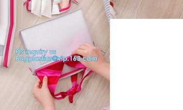 mesh zipper cosmetic bag make up custom high quality bags and cases shopping, Travel Toiletry Pouch Silver Mesh bag