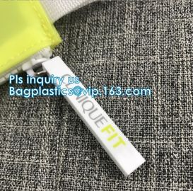 pvc zipper bag for cosmetics, slider biodegradable zipper bag, Portable PVC Plastic Bag Transparent PVC Bag With handle