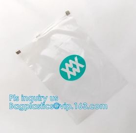 package Vinyl transparent pvc bag cosmetic packing, Zip Lock Vinyl PVC Bags for Cosmetics Medicine Many Uses, pvc vinyl