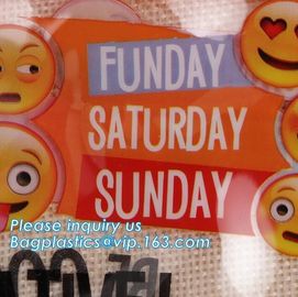 ECO friendly recycled cheap wholesale custom transparent waterproof printed promotion plastic zipper clear pvc cosmetic