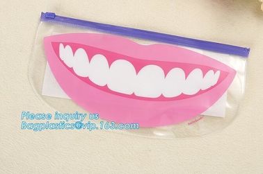 Pvc Pouch good quality with zipper packing bag, matte frosted PVC slider zipper bag plastic bag with zipper/pvc zipper l