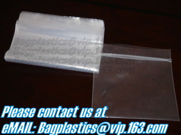 Open Strip slide lock plastic Saddle pack zipper bags, Snack, Sandwich, XL Sandwich, Pint, Quart, Gallon sizes, minigrip