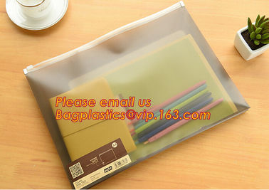 Clear/Transparent PVC Zippered Pencil bag/Pencil Pouch/Plastic Pencil Case