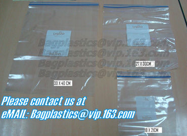 PE LDPE fish food double zip lock plastic packaging bag, eco friendly zip lock pouch bag,Zip lockk bags custom, FDA LDPE M