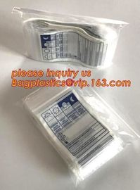 LDPE Medical Zip Lock Bag/ Medical Zipper Bag/PE transparent Zip lockk bag, Medical Zip Lock Poly bag / Small Zipper Plast