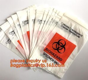 waterproof zipper bag transparent biodegradable medical waste bag, Medical Hemp Seed Food Plastic Packaging Plastic Zipp