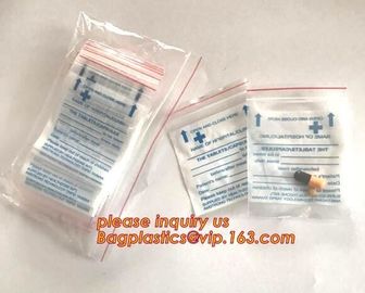 Medical Zipper Bag/LDPE Medical zipper bag/Medicine zipper Bag, writable medical Zip lockk pills capsule packaging bag zip