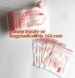 Medical Zipper Bag/LDPE Medical zipper bag/Medicine zipper Bag, writable medical Zip lockk pills capsule packaging bag zip