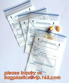 small pill pouch medical pill bags Zip lockk bags virgin pill zipper bags, medical use Zip lockk / zipper pharmacy bags, pac