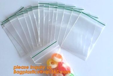 food grade PP PE Zip lockk bag / clear plastic food bag / zip lock bag for food packaging, Oem Plastic Zip Snack Food Pack