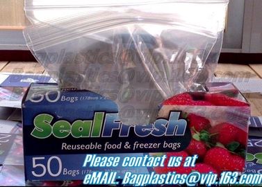 custom food packaging plastic Zip lockk bag, zipper bag, clear zip lock bag sealed plastic