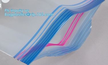 Double track zip loc bag made from food grade material for apple packing, double track zipper apple bag, Gallon Storage