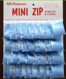 LDPE apple mini zip lock poly bag/printed plastic packaging bag, Apple Mini Zip lockk Baggies Mix Colors 1.5&quot;x1.5&quot;