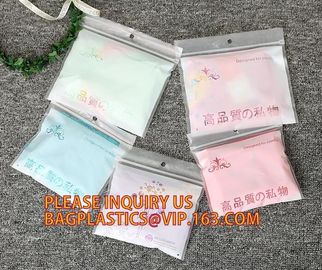 Jewelry Necklace Bracelet Packaging Bag Clear Bracelet Pp Zipper Bag With Header Hang Hole, breathable plastic zip lock