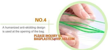 Recloseable Zip lockk PE bags/ LDPE material Medicine zipper bag/ clear PE pouch, Heavy duty LDPE double-track zipper pac