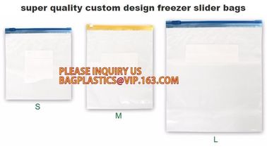 Christmas Snowman Gift Plastic Zip lockk Bag, LDPE resealable reusable freezer Zip lockk slider bags/reusable food packaging