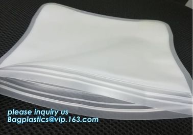 Reusable Silicone Plastic Packaging Food Zip Silicon Freezer Fresh Vegetable Storage Bags, Fruit Fresh Bag Food Storage