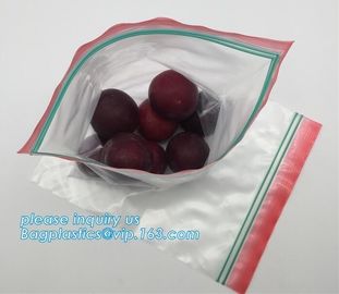 Low Price, HIgh Quality Grip Seal Bags, Zip lockk Plastic Grip Seal Bag Transparent Food Stand Up Packaging Zipper Pouches