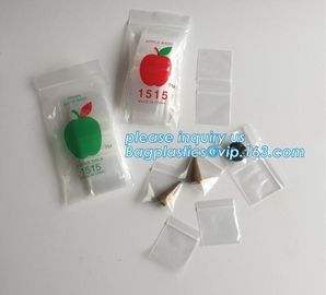 apple small mini Zip lockk baggies, Mini Zip lockk Bags Apple Brand, 1212 Apple Mini Zip lockk Baggies 17 Color Mix 100 Bags 1