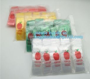 1212 Apple Mini Zip lockk Baggies 17 Color Mix 100 Bags 1/2&quot; X 1/2&quot;, cheap 100%LDPE plastic custom 3x3 zip lock bag/ custo