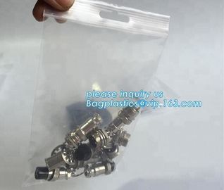 Small Size 3.5*4.5CM Clear Purple Zip lockk Bag Mini Size Grip Press Seal Zip Bag, Factory custom plastic resealable mini
