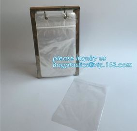 PE slider zipper saddle deli bag, Biodegradable Zip lockk saddle deli bag, saddle deli slider bag, LDPE Custom Saddle deli